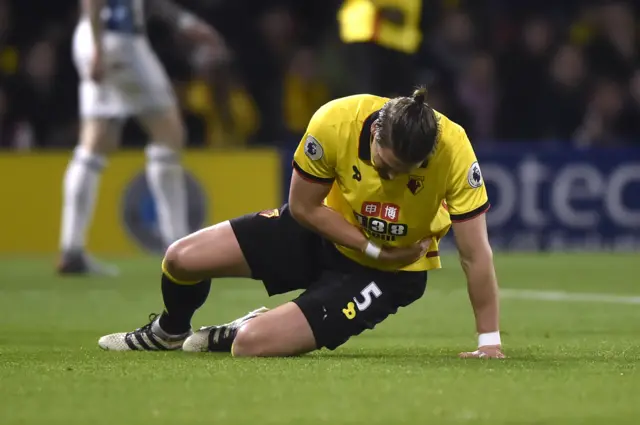 Watford's Sebastian Prodl