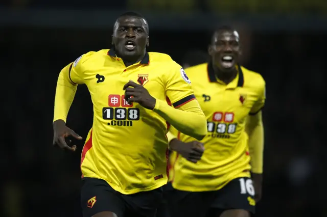 M'Baye Niang celebrates