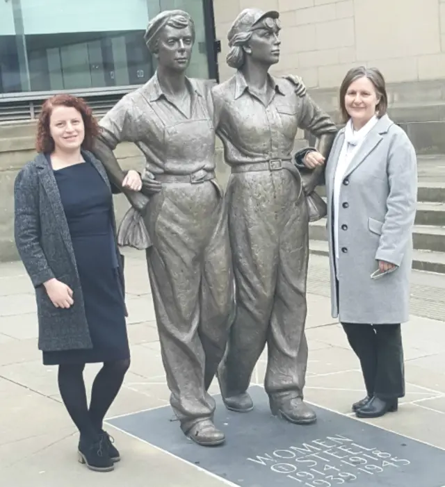 Olivia Blake and Julie Dore