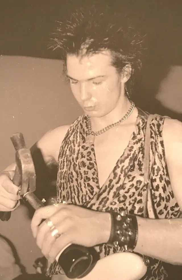 Sid Vicious of the Sex Pistols