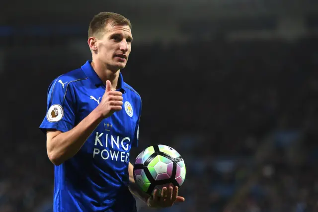 Marc Albrighton of Leicester City