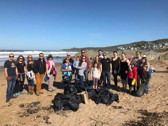 Beach clean
