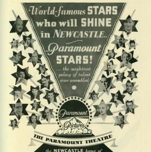 Souvenir of the opening of the Paramount Theatre