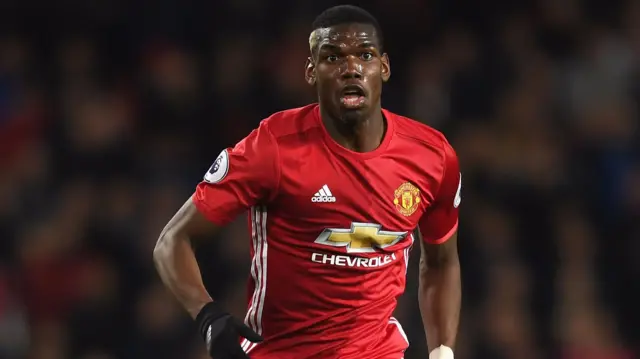 Paul Pogba of Manchester United