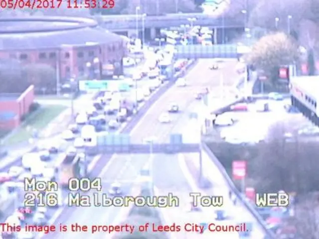 Leeds traffic