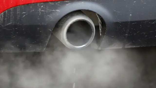 Car exhaust and fumes