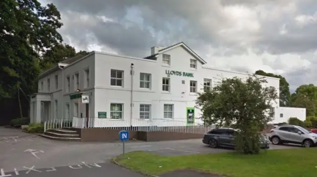 Lloyds Bank on Lichfield Road, Stafford