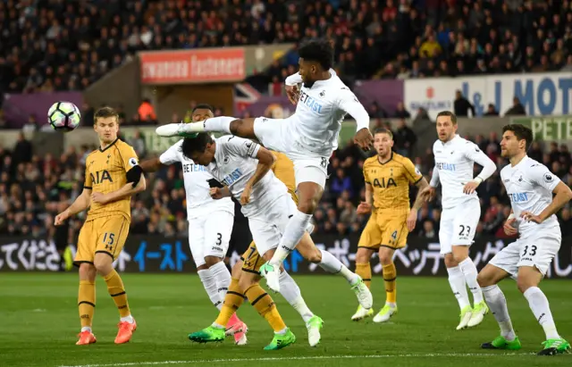 Leroy Fer of Swansea City