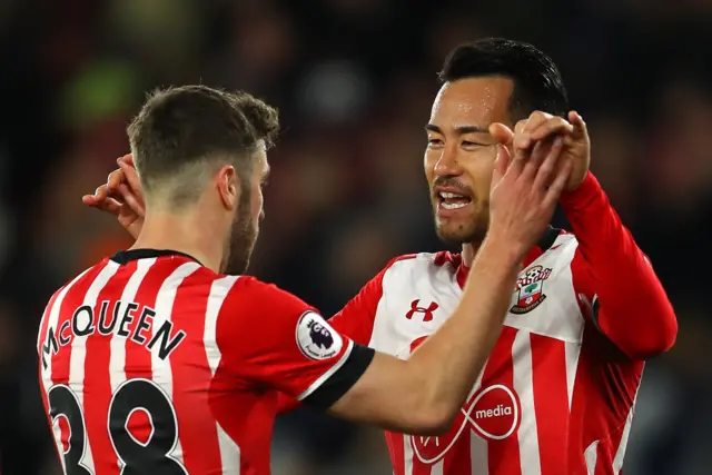 Maya Yoshida at full time