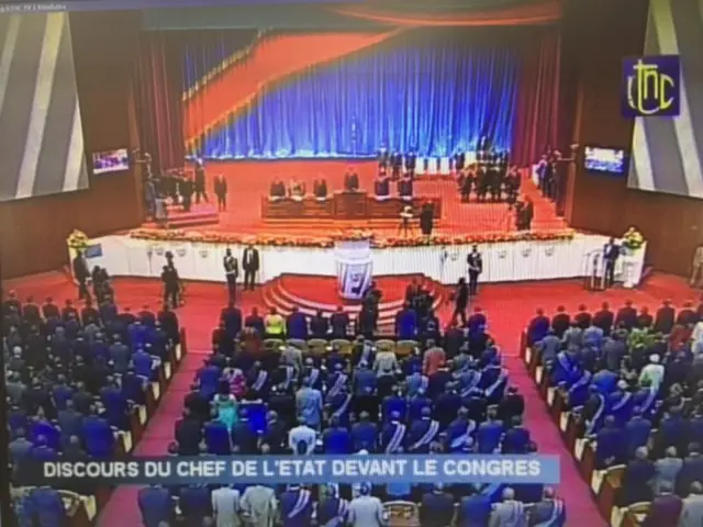 Kabila arrives to address MPs