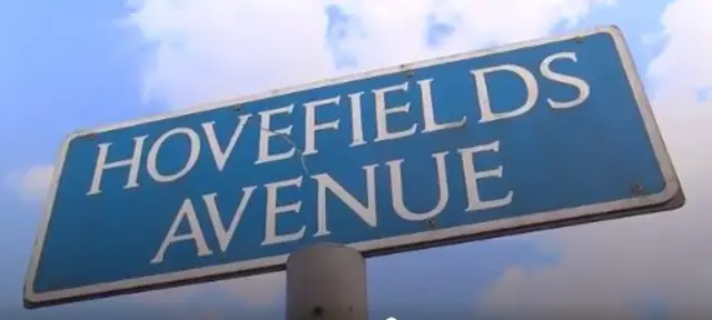 Hovefields Avenue Sign