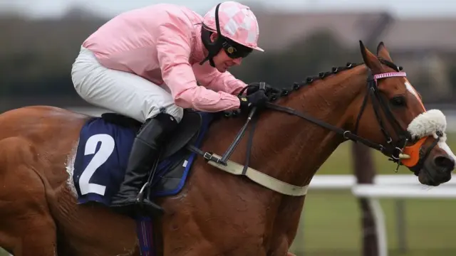 Danny Cook pictured at Wetherby Racecourse on March 22, 2016