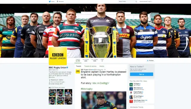 BBC Rugby Union