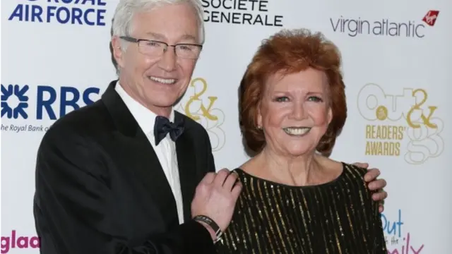 Paul O'Grady and Cilla Black