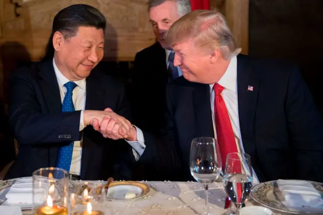 Trump and Jinping