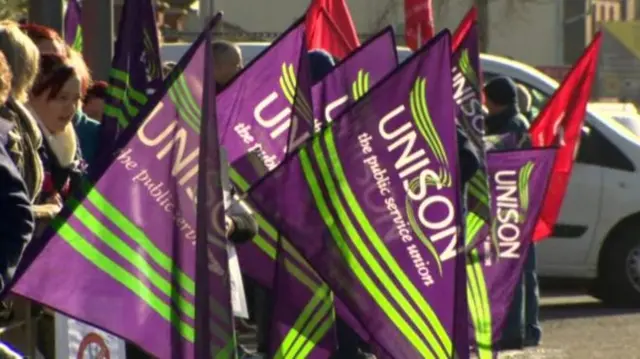 Union banners