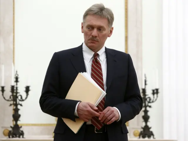 Kremlin spokesman Dmitry Peskov