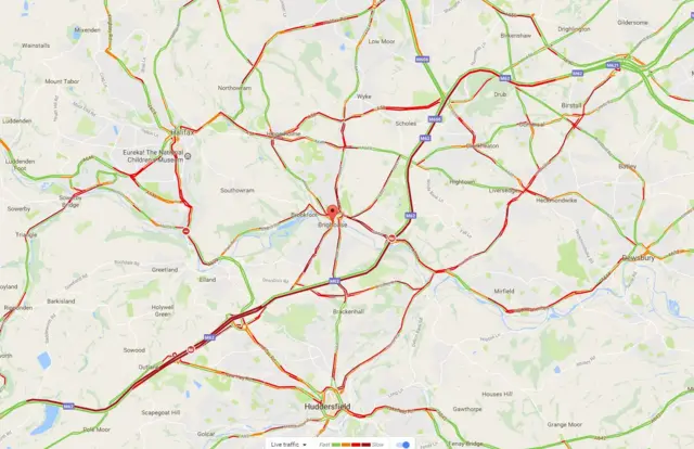 traffic map