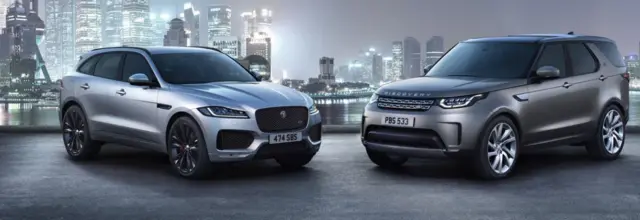 Jaguar Land Rover vehicles