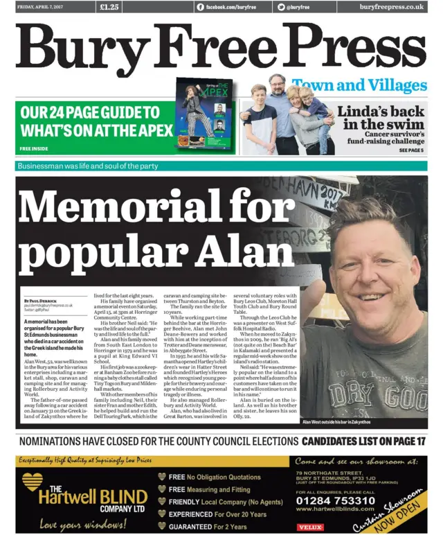 Bury Free Press 07/04/17