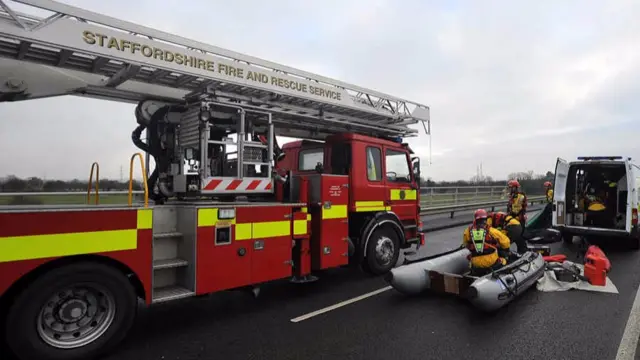 Staffordshire fire engine