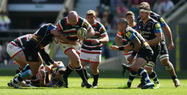 Dan Cole of Leicester