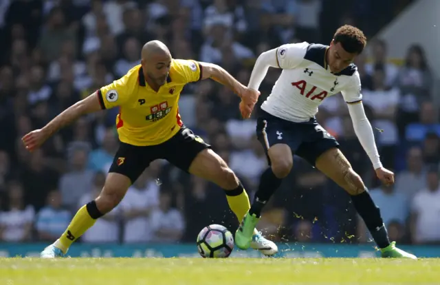 Nordin Amrabat and Dele Alli