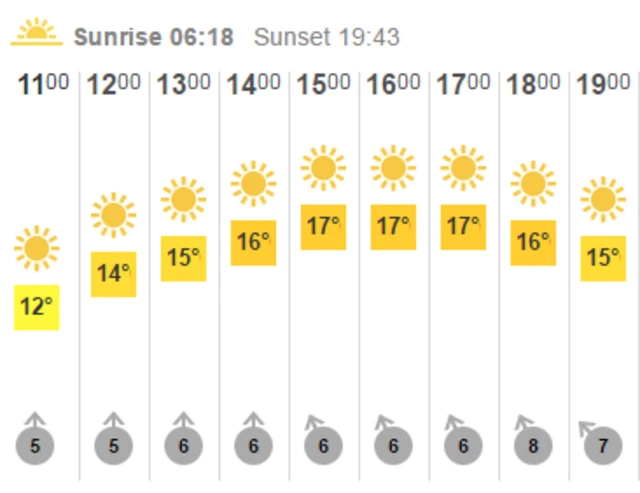 Chelmsford forecast