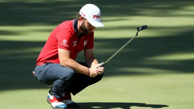 Andy Sullivan at the Masters