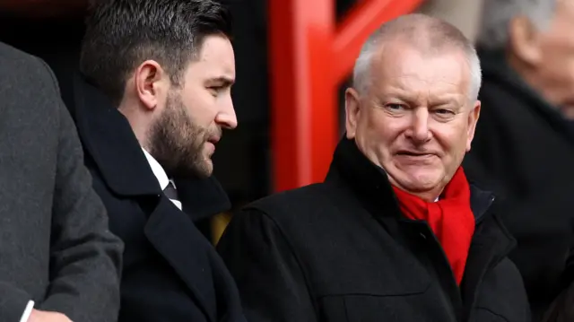 Lee Johnson and Steve Lansdown