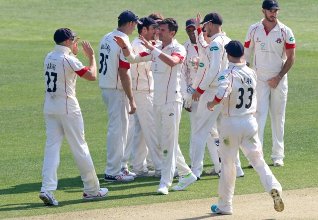 Lancashire players