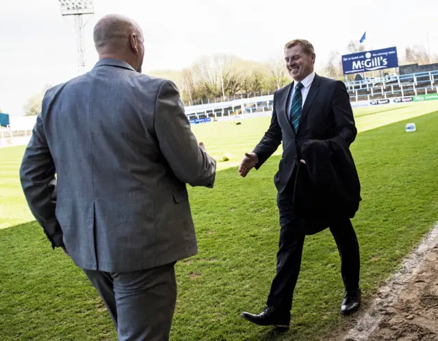 Jim Duffy and Neil Lennon