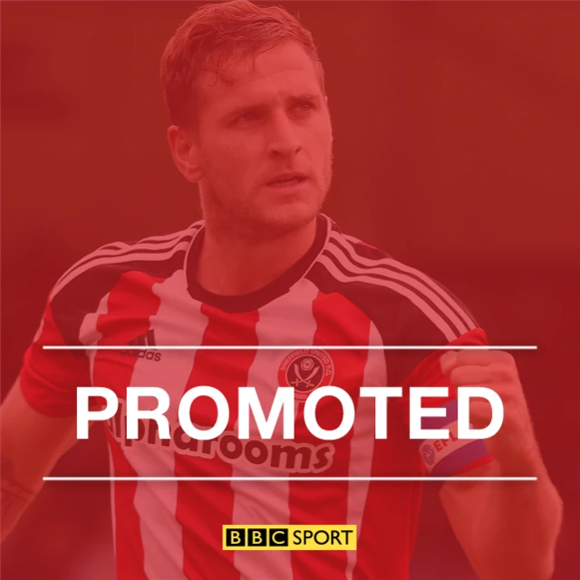 Sheffield United promoted