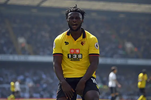 Isaac Success reacts