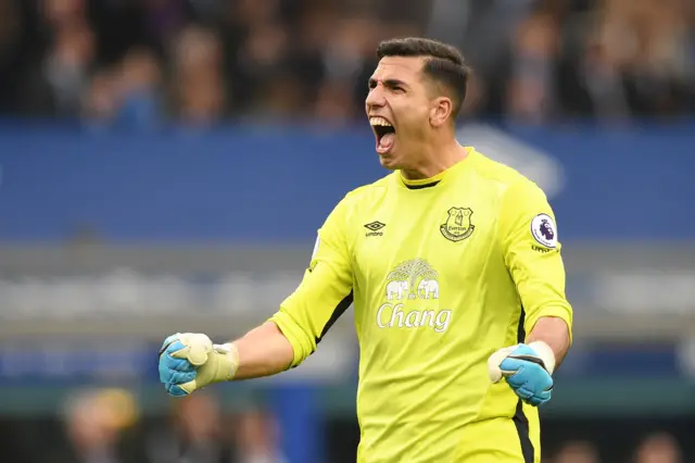 Joel Robles reacts