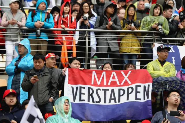 Max Verstappen fans