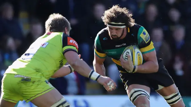 Northampton Saints captain Tom Wood