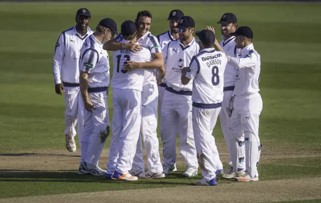 Hampshire celebrate