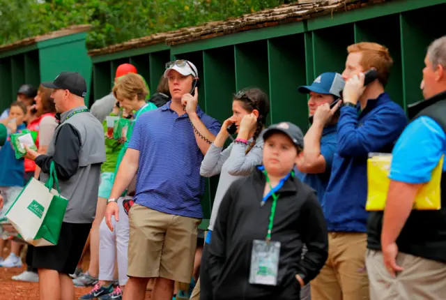 Phones at Augusta