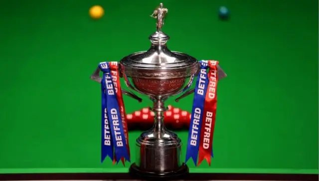 World snooker trophy