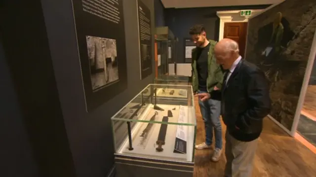 Artefacts on show at museum