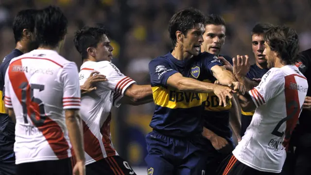 River Plate and Boca Juniors