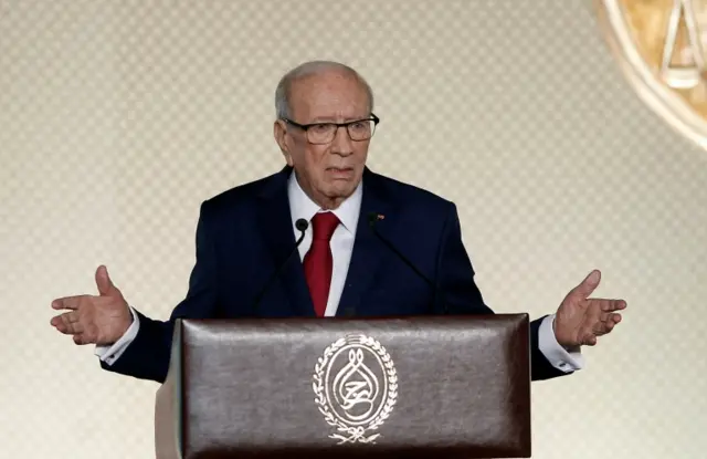 President Beji Caid Essebsi