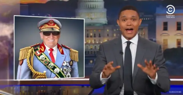 Screen grab from Daily Show