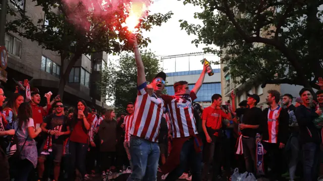 Atletico fans