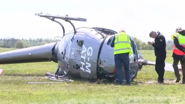 Helicopter crash