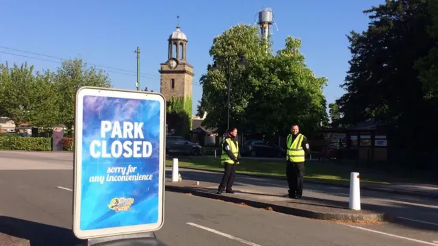 Drayton Manor theme park closed