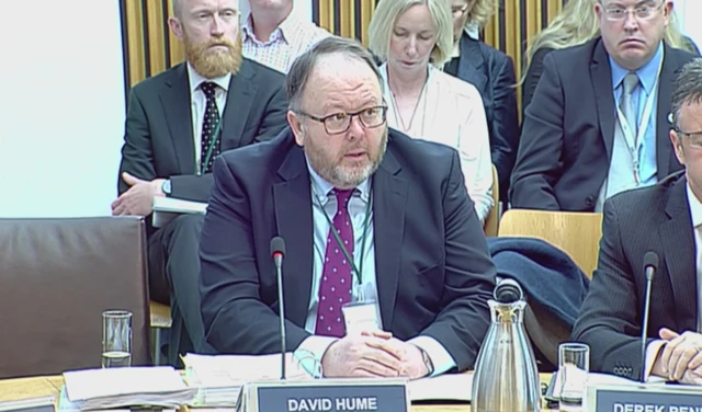 Current Scottish Police Authority board member David Hume