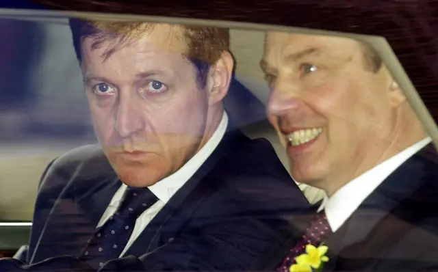 Alastair Campbell and Tony Blair