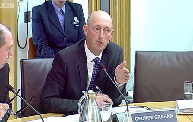 Current Scottish Police Authority board member George Graham